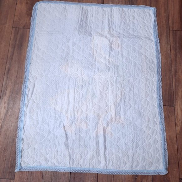 Bedding Vintage Thats Our Baby Quilted Blanket Mother Goose Geese